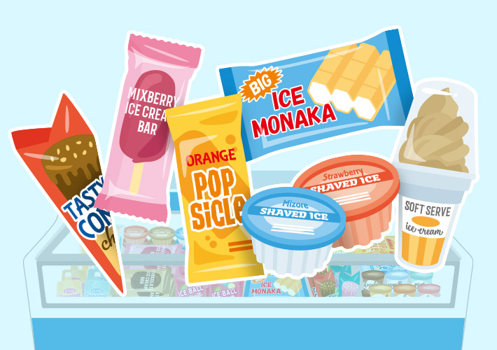 ノベルティアイスイメージ