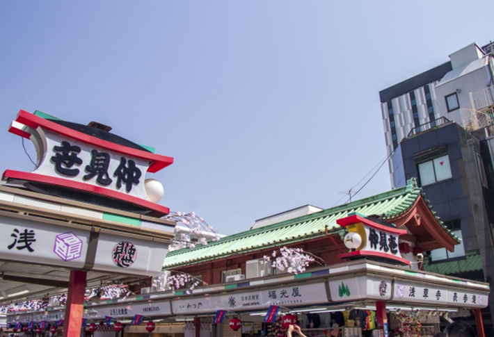 観光地のお土産屋イメージ